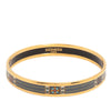 Hermès Narrow Printed Enamel Bangle 65 Secondhand