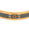 Secondhand Hermès Narrow Printed Enamel Bangle 65