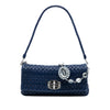 Miu Miu Matelasse Nappa Crystal Chain Satchel Secondhand