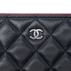 Chanel Large Quilted Lambskin O Case Clutch Secondhand