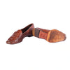 second hand Prada Vintage Brown Exotic Leather Loafers
