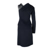 Secondhand Jil Sander One Shoulder Wool Dress