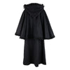 Secondhand Yves Saint Laurent Vintage Hooded Cape Coat 