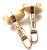 Secondhand Bulgari Mother Of Pearl Yellow Gold Cufflinks - '20s