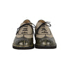 Secondhand Chanel Two-tone Shimmer Lace-up Oxford Shoes