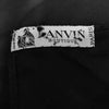 Lanvin Black Satin Stole - '60s Second hand