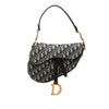 Dior Oblique Canvas Saddle Bag Secondhand