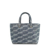 Balenciaga Small BB Monogram Denim East West Tote Secondhand