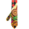 Gianni Versace Multicolor Printed Silk Tie - '80s Second hand