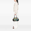 Secondhand Prada Printed Canvas Venezia Shoulder Bag