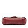 Gucci Small GG Marmont Matelasse Diagonal GG Canvas and Leather Shoulder Bag Secondhand