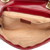 Gucci Small GG Marmont Matelasse Diagonal GG Canvas and Leather Shoulder Bag Secondhand