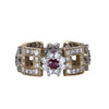 Secondhand Diamond and Rubies Ring - '10s