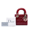 Dior Mini Patent Cannage Lady Dior Secondhand