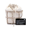 Chanel Mini Lambskin CC Chain Frame Drawstring Bucket Bag Secondhand