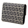 Fendi Zucchino Canvas Trifold Wallet Secondhand