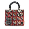 Secondhand Dior Medium Patent Sequin Embroidered Lady Dior