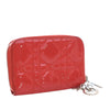 Dior Small Patent Cannage Lady Dior Voyageur Coin Purse Secondhand