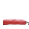 Secondhand Dior Small Patent Cannage Lady Dior Voyageur Coin Purse