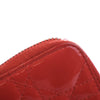 Secondhand Dior Small Patent Cannage Lady Dior Voyageur Coin Purse