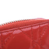 Secondhand Dior Small Patent Cannage Lady Dior Voyageur Coin Purse