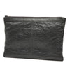 Balenciaga Lambskin Motocross Classic Clip Clutch M Secondhand
