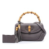 Gucci Medium Leather New Bamboo Satchel Secondhand