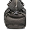 Chanel Dark Grey Leather Shoulder Bag - 2000s Second hand