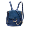 Chloé Medium Calfskin and Suede Faye Backpack Secondhand