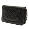 Chanel CC Quilted Lambskin Wallet On Chain Secondhand