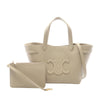 Celine Mini Grained Calfskin Cuir Triomphe Cabas Anais Tote Secondhand