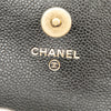 Chanel Quilted Caviar Boy Card Holder with Chain Secondhand