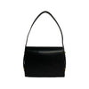 Leather Carriage Flap Shoulder Bag - '10s Second-hand