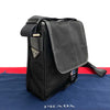 Saffiano Trimmed Tessuto Messenger Bag - '10s Second-hand