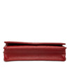 Secondhand Chanel CC Embossed Lambskin Camellia Wallet On Chain