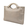 Chanel Metallic Embossed Calfskin Flat Handbag Secondhand