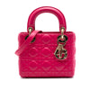 Secondhand Dior Mini Lambskin Cannage Lady Dior