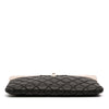 Secondhand Chanel Medium Quilted Lambskin and Calfskin Pearl O Case Clutch