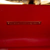 Alexander McQueen Calfskin and Patent Britannia Skull Box Clutch Secondhand