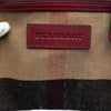 Secondhand Burberry Mini Mega Check Canvas Ashby Tassel Bucket Bag