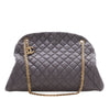 Chanel Large Aged Calfskin Just Mademoiselle Bowling Bag Secondhand