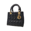 Dior Medium Patent Cannage Lady Dior Secondhand