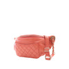 Chanel Crumpled Glazed Quilted Lambskin Classic Bi Waist Bag Secondhand
