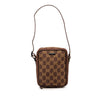 Secondhand Gucci Mini GG Canvas Double Zip Crossbody