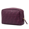 Fendi Zucca Spalmati Cosmetic Pouch Secondhand