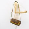 Christian Dior Vintage Rasta Crossbody Bag Diorissimo Canvas