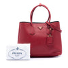 Secondhand Prada Large Saffiano Cuir Double Satchel