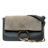 Chloé Small Suede and Calfskin Faye Crossbody Secondhand