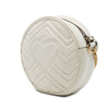 Gucci Mini GG Marmont Matelasse Calfskin Round Crossbody Secondhand