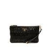 Prada Nappa Gaufre Wristlet Clutch Secondhand